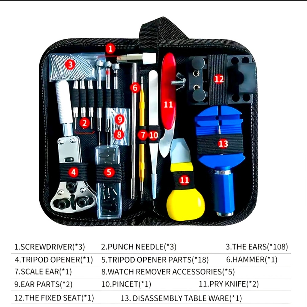 ⌚️🔥𝐖𝐚𝐭𝐜𝐡 𝐑𝐞𝐩𝐚𝐢𝐫 𝐊𝐢𝐭 🔥⌚️